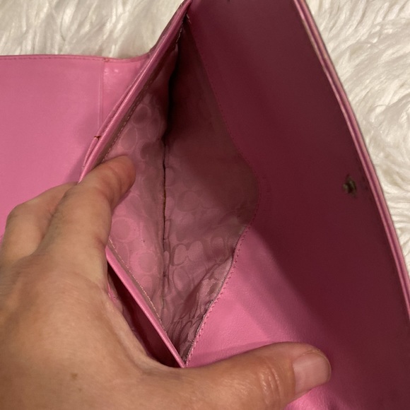 COACH Purple Leather Wallet used in good condition size in pictures - Picture 6 of 16